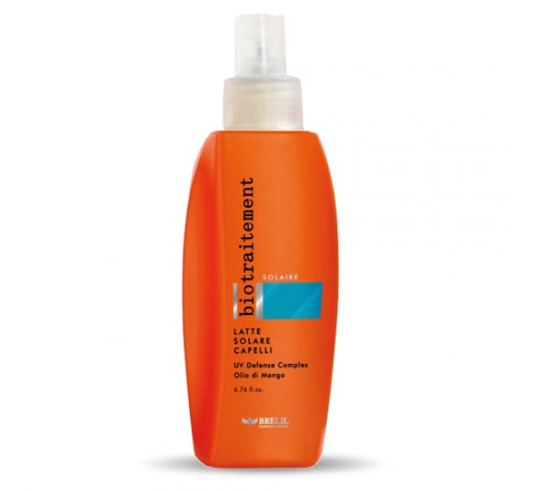 BRELIL SOLAIRE SUN MILK 200ml СЛЪНЦЕ-ЗАЩИТНО МАСЛО ЗА КОСА 200МЛ 